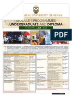 July 2022 Advert For Module II Programmes