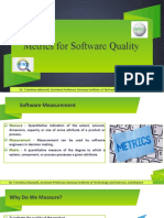 P3-Software Quality Metrics and Measurement