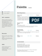 Simple Resume For Doctors-WPS Office