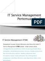 ITSM Pertemuan Ke-2: 4P Manajemen Layanan TI dan Tahapan Layanan Menurut ITIL