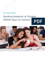 Building Adoption of Student Mobile Apps On Campus