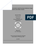 Development of A Communication Model Focussing On Behaviour Change Towards Social Welfare Schemes