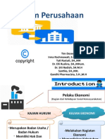 Materi 2 PERKEMBANGAN PERUSAHAAN - PERTEMUAN KE-2