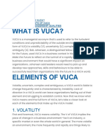 What Is Vuca?: 1. Volatility