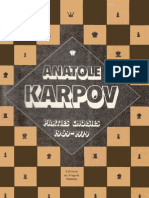 Karpov Anatole. Parties Choisies 1969-1979 (Chevreau, R. Diakovski, A.)