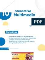 Lesson 10 Interactive Multimedia