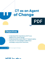 Lesson 11 ICT As An Agent of Change