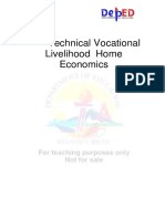 Technical Vocational Livelihood Home Economics