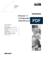 11-Configuration de L'accés A Internet Pour Un Réseau