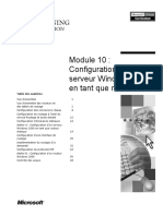 10-Configuration D'un Server Win2000 en Tant Que Routeur