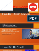 OYO Rooms: Founder - Ritesh Agarwal