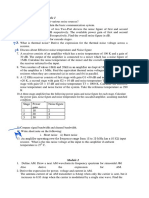 Analog Communication Practce Questions