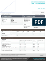 Efficiency and Noise Level Certifications: 223 Nov 30, - 0001 Nov 23, 2018 Nov 30, - 0001