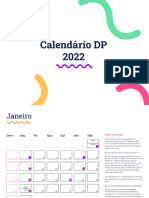 Convenia - Calendário Impresso DP 2022