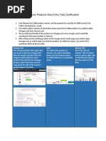 Amazon Products Data Entry Task Clarification - 17 Jan 2022