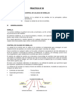 Practica #08 Control de Calidad y Analisis de Semillas.