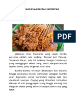5 Makanan Khas Daerah Indonesia