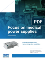 Focus On Medical Power Supplies: Custom Power Solutions System Integration Capabilities