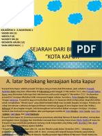 Sejarah Kota Kapur