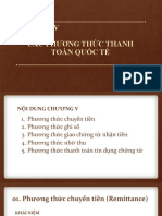 Chuong 5 - Cac Phuong Thuc Thanh Toan Quoc Te