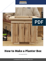 How To Make A Planter Box