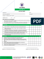 Appendix 3C COT RPMS Rating Sheet For T I III For SY 2021 2022 in The Time of COVID 19