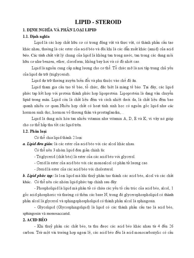 Lipid | PDF
