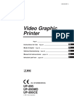 Up895 Up 895 BW Dye Sublimation Printer