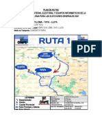 Plan de Rutas de Despliegue