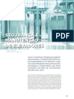 Segurança e Manutenção de Elevadores