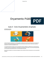 Ciclo Orçamentário Ampliado