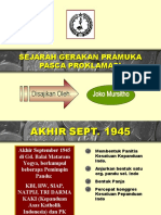 Sejarah Gerakan Pramuka