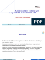 Dérivation Numérique