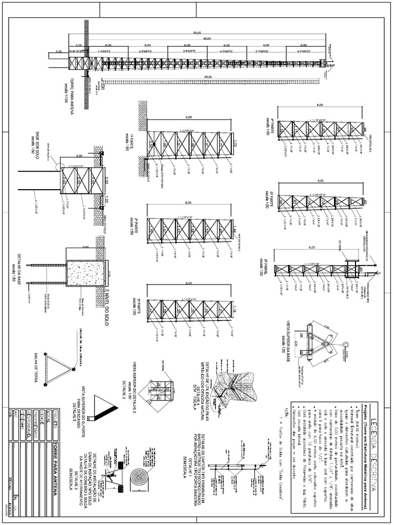 Torre Triangular 36m | PDF