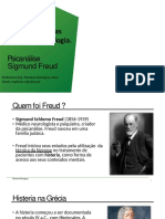 PSICANÀLISE Sigmund Freud -