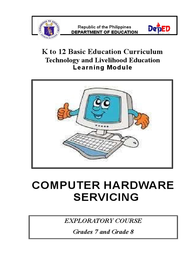 Computer Hardware Servicing Module | PDF | Computer Data Storage ...