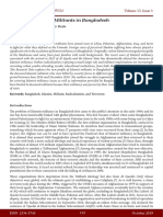 Profiles of Islamist Militants in Bangladesh: Perspectives On Terrorism Volume 13, Issue 5