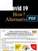 Overdose Vit C for Covid Treatment