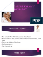 DR: A.P.J Abdul Kalam'S Biography