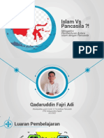 Kuliah VII Islam Vs Pancasila