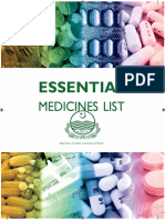 Essential Medicines Lists Punjab 2014