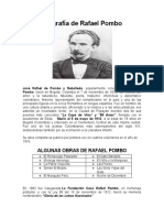 Biografía Rafael Pombo