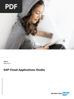 Sap Cloud Applications Studio