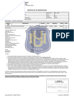 National University Certificate of Registration