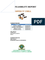 Coffee N' Chill (Cafe) Feasibity Report