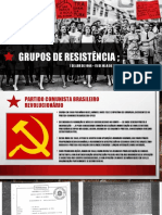 Grupos de resistência da esquerda radical brasileira