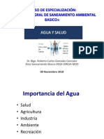PONENCIA II - Agua y Salud