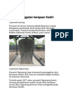 Batu Prasasti Kerajaan Kediri