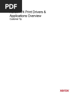 Xerox V4 Print Driver Xerox V4 Applications Overview v4.1