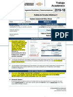 T.A - Análisis de Circuitos Eléctricos Ii - Ingeniería Electrónica y Telecomunicaciones 2016131813